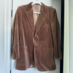 Yves Saint Laurent Vintage Velvet Blazer